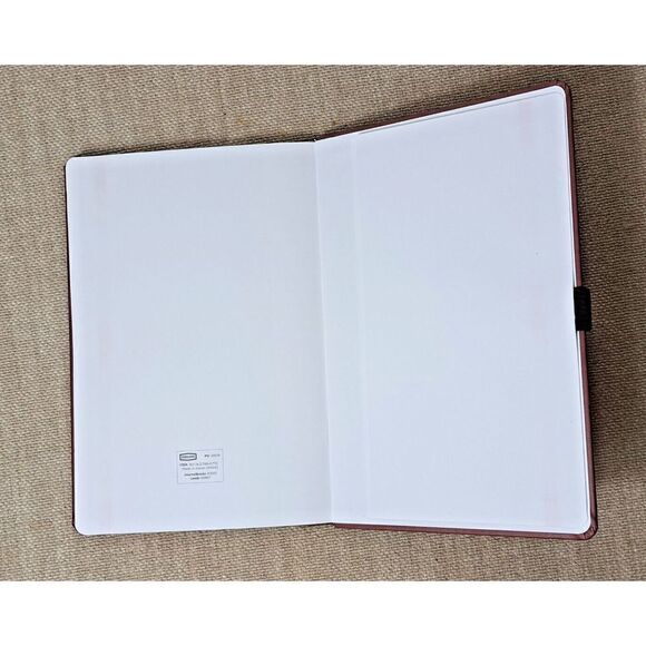 Lot‎ of 2 Hardcover Notebook Journal  Vegan Leather Cover Brown Lined Pages - Picture 8 of 9